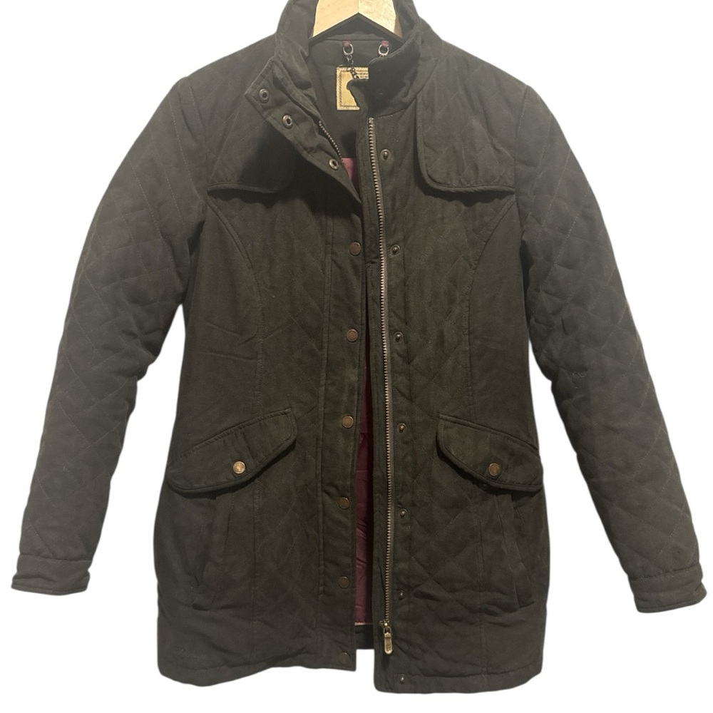 Gorgeous Dubarry of Ireland Green Sueded Primaloft Jacket, EU 34, UK 8, US 4